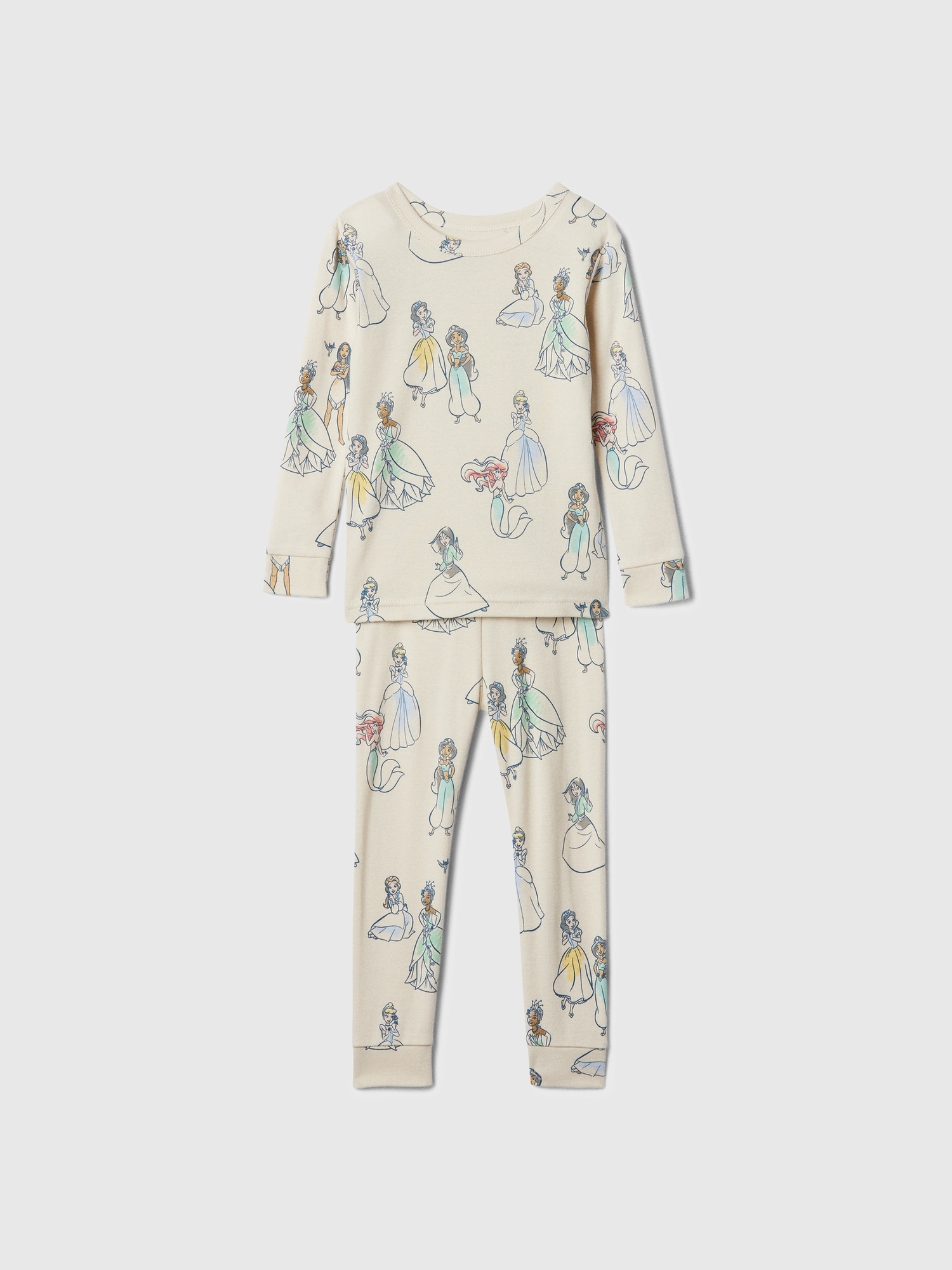 babyGap × Disney Princess 100% Organic Cotton PJ Set