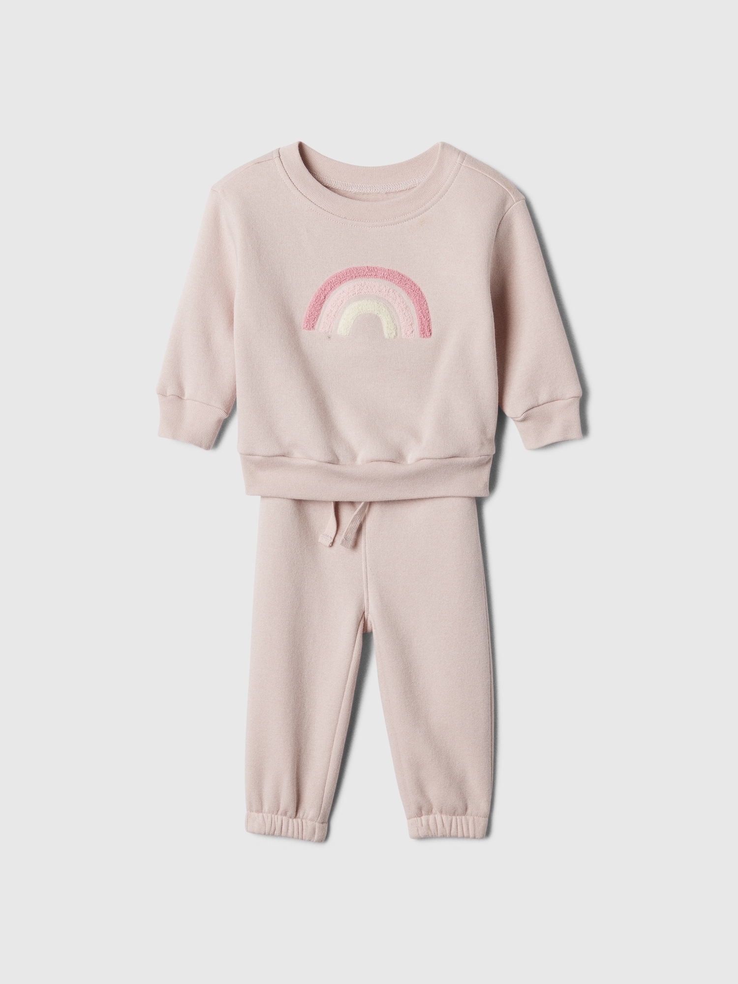 Baby Fleece Two-Piece Outfit Set