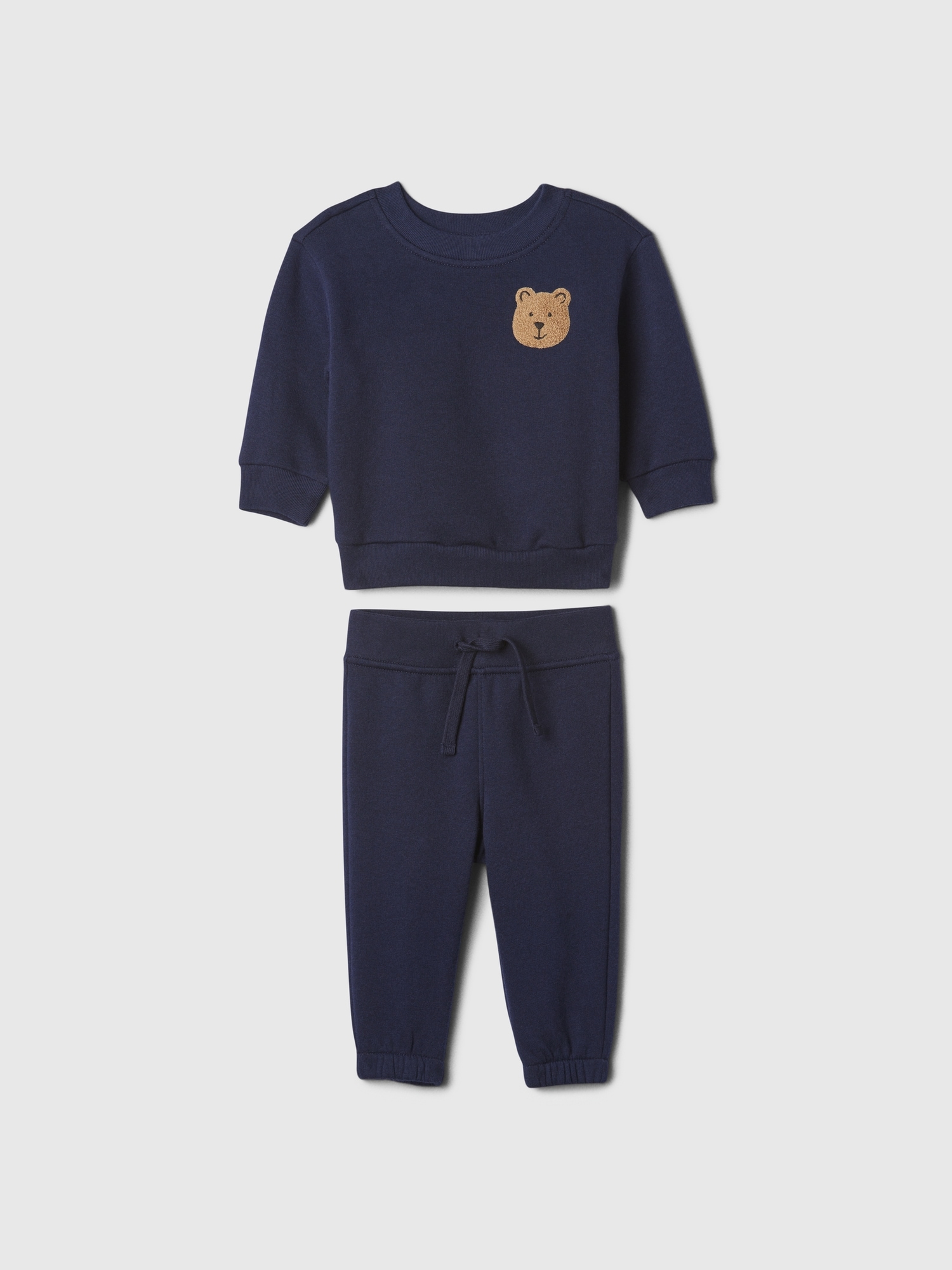 Baby Fleece Two-Piece Outfit Set