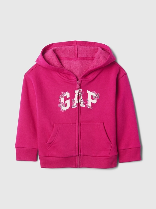 Image number 1 showing, babyGap Logo Zip Hoodie