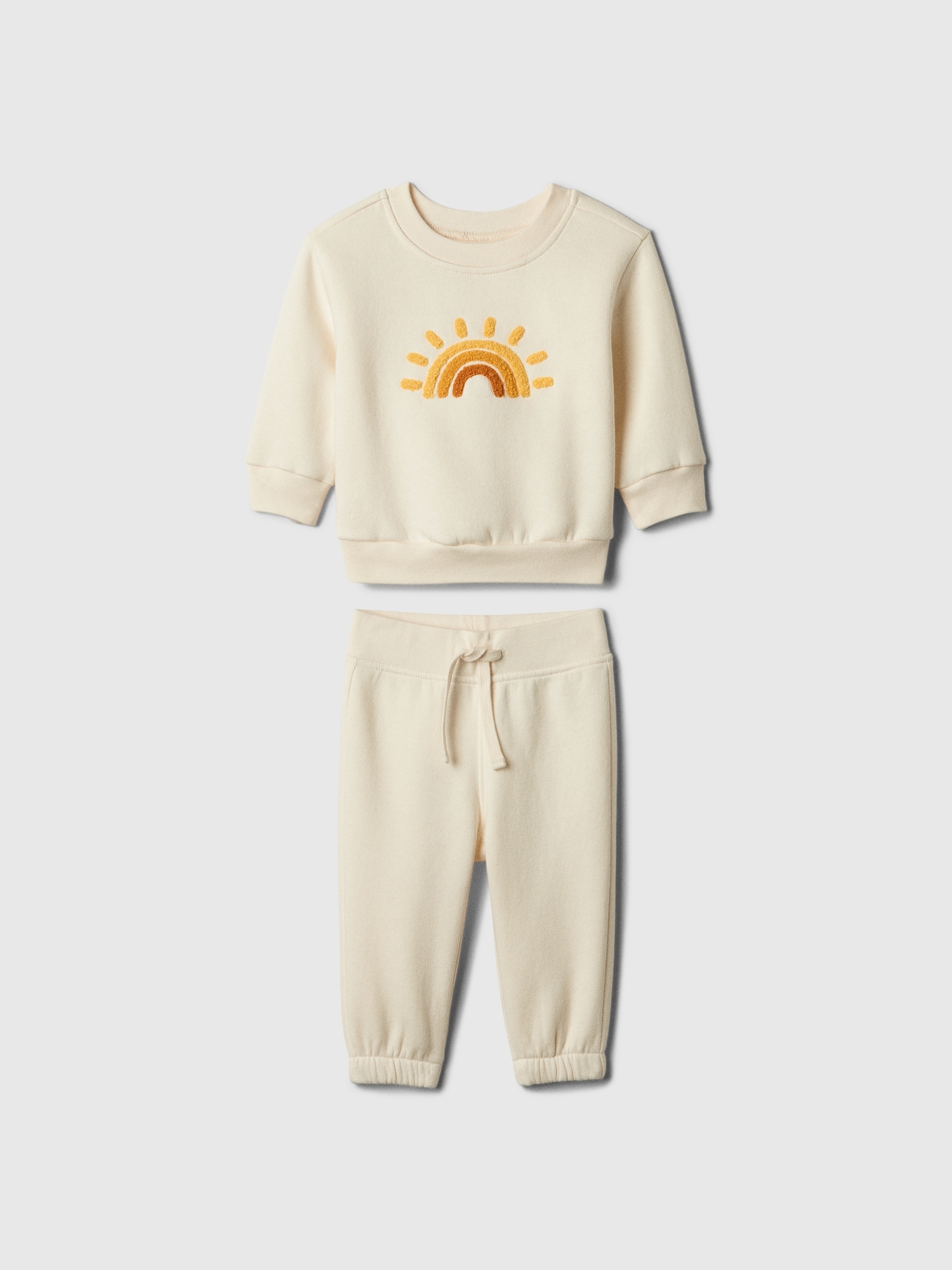 Baby Fleece Two-Piece Outfit Set