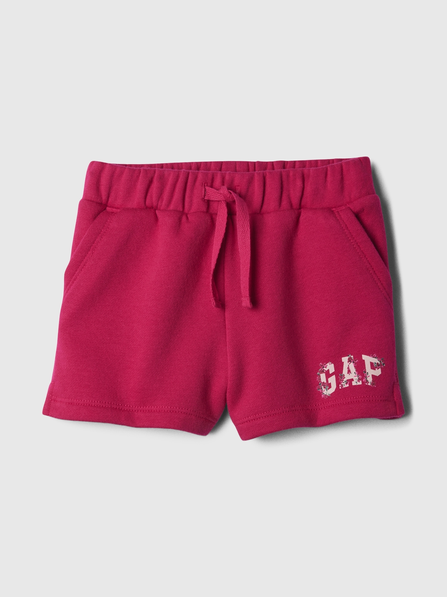 babyGap Logo Pull-On Shorts - Purple