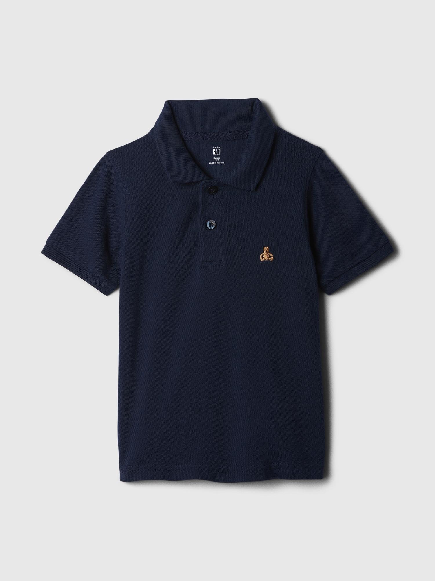 babyGap Pique Polo Shirt - Blue