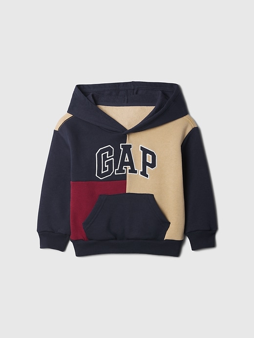 Image number 1 showing, babyGap Relaxed Logo Colorblock Hoodie