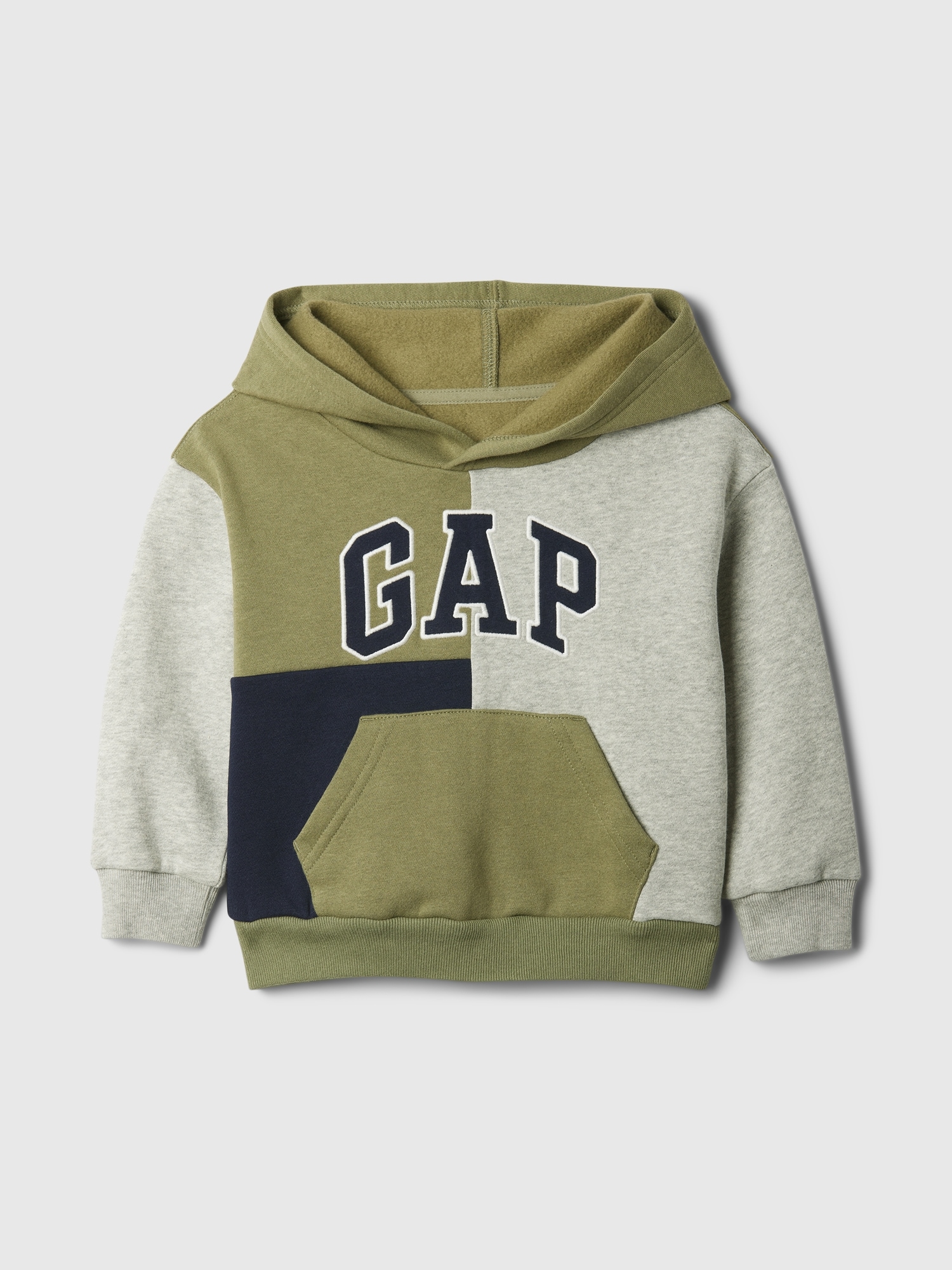 babyGap Relaxed Logo Colorblock Hoodie