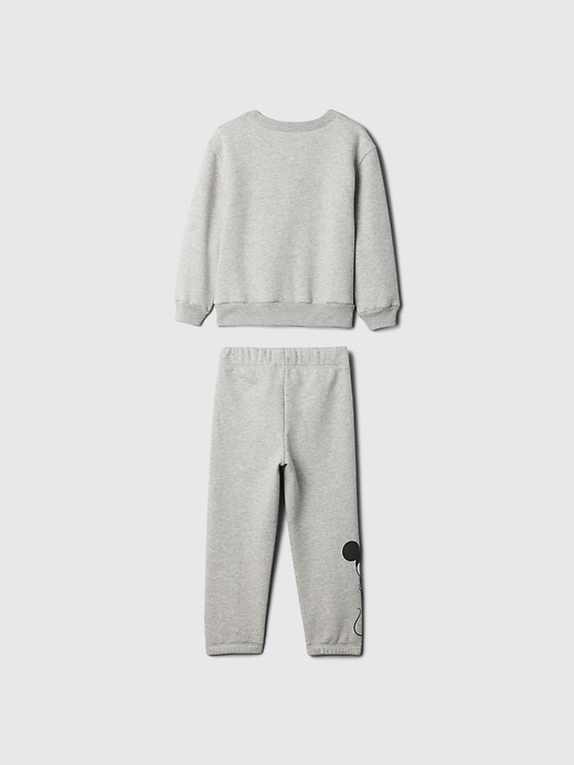 Image number 2 showing, babyGap &#124 Disney Mickey Mouse Fleece Two-Piece Outfit Set