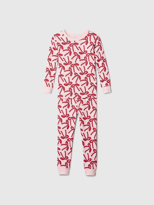 Image number 1 showing, Kids &amp; babyGap 100% Organic Cotton Ribbon PJ Set