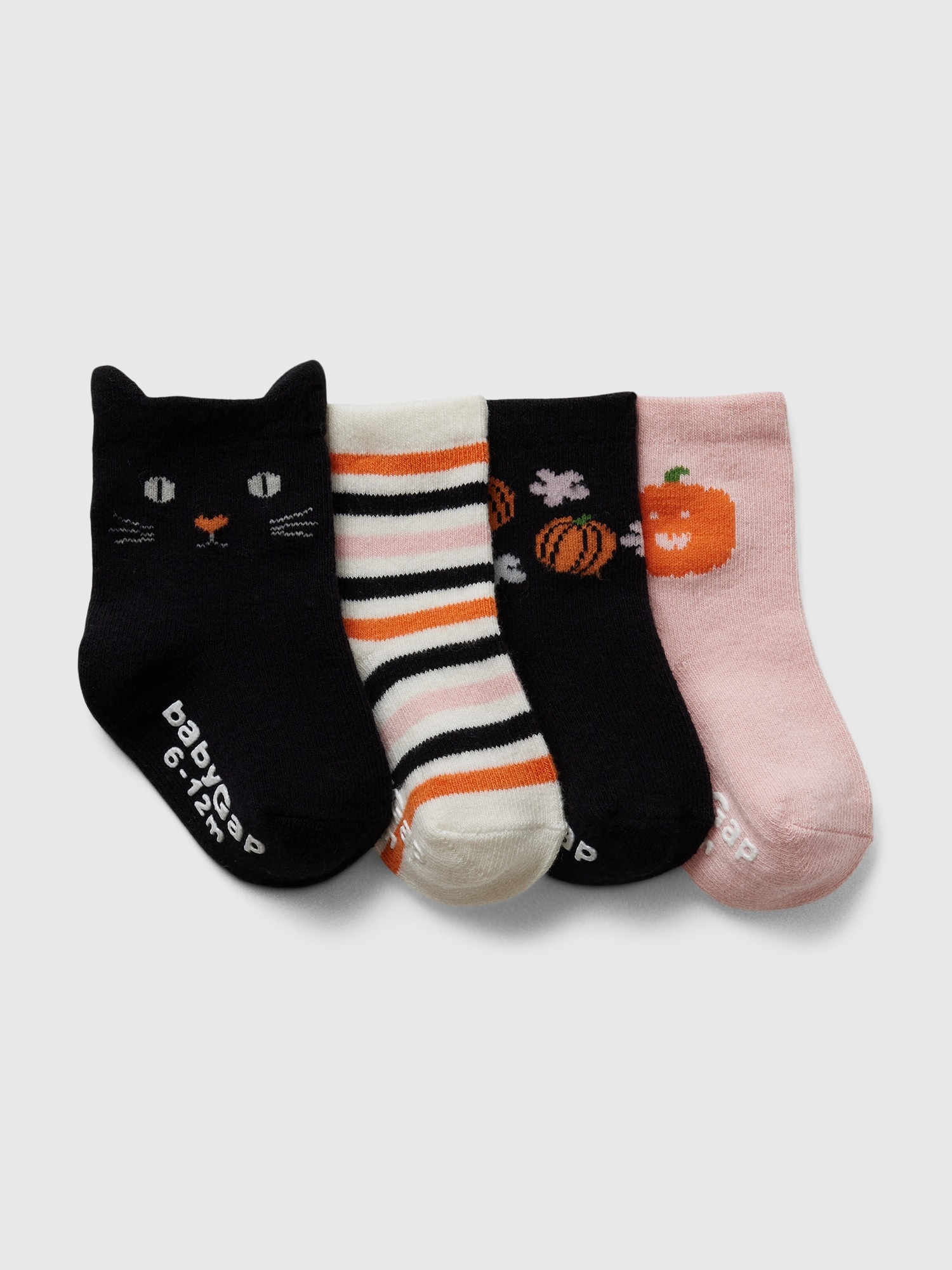 babyGap Halloween Crew Socks (4-Pack)