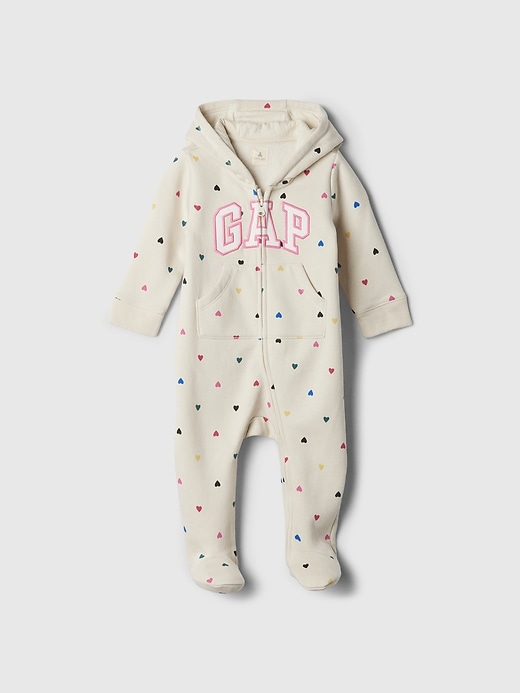 Image number 1 showing, Baby Gap Logo Print One-Piece