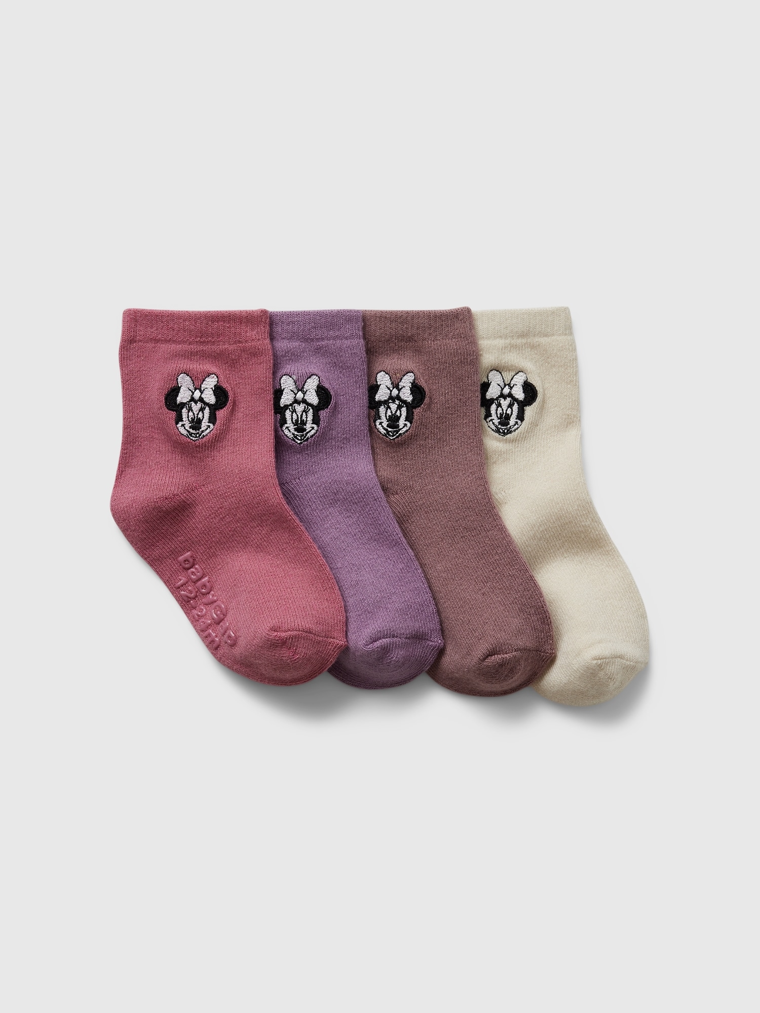 babyGap | Disney Minnie Mouse Crew Socks (4-Pack)