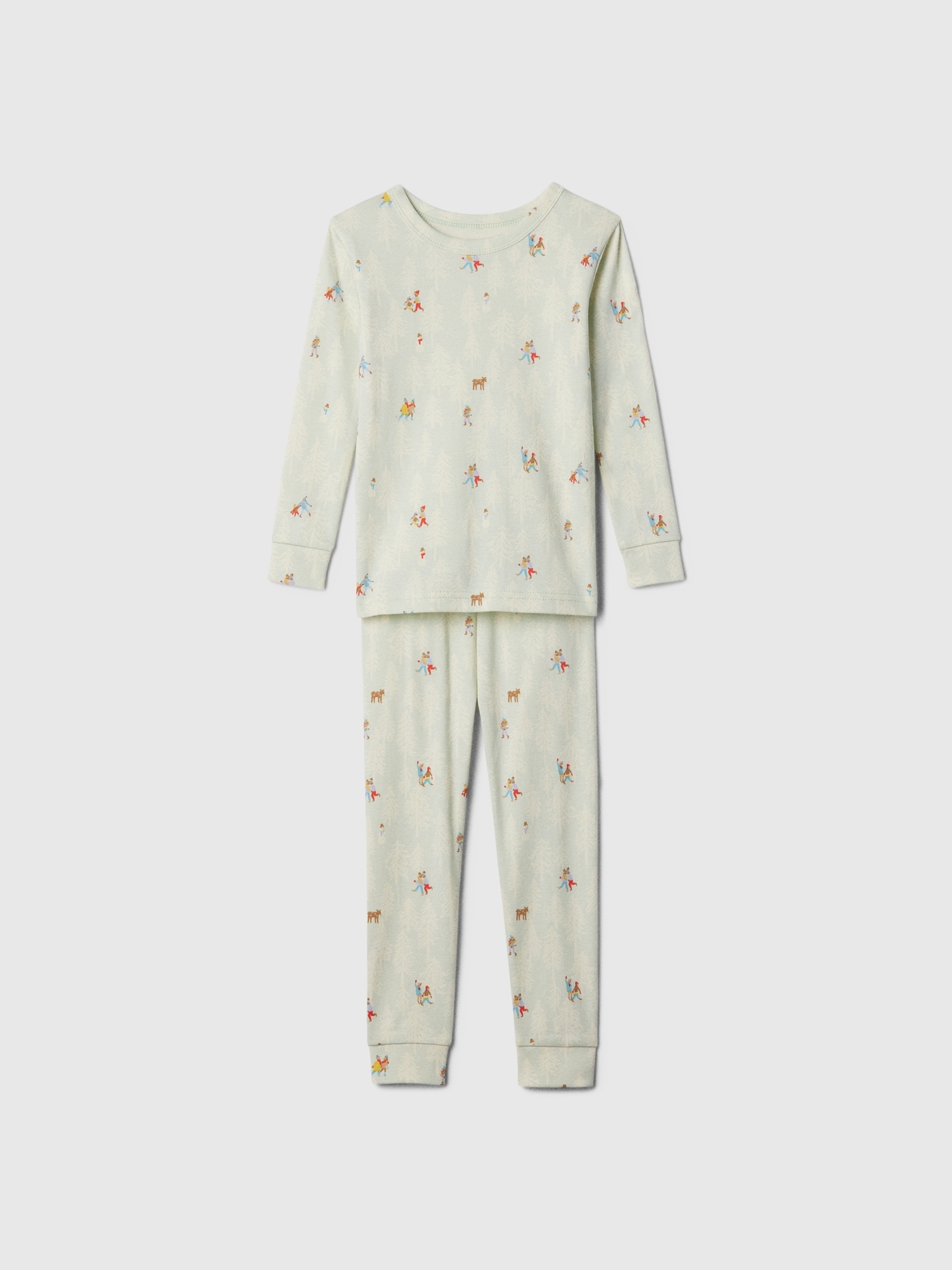 Kids & babyGap 100% Organic Cotton Christmas Tree PJ Set