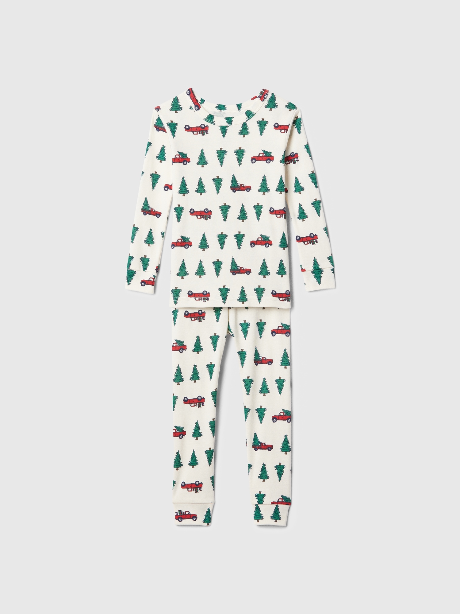 Kids & babyGap 100% Organic Cotton Christmas Tree PJ Set