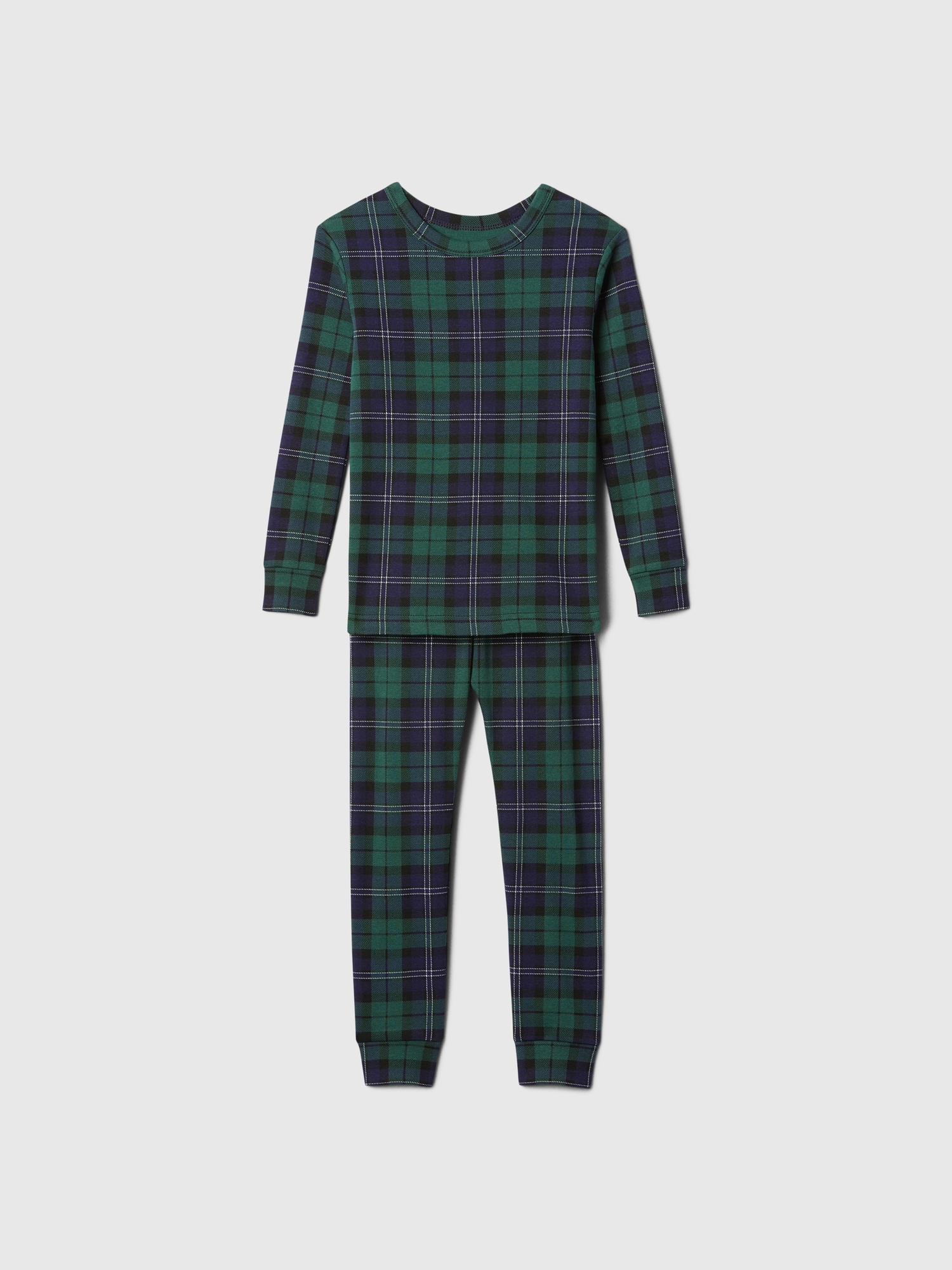 Kids & babyGap 100% Organic Cotton Plaid PJ Set