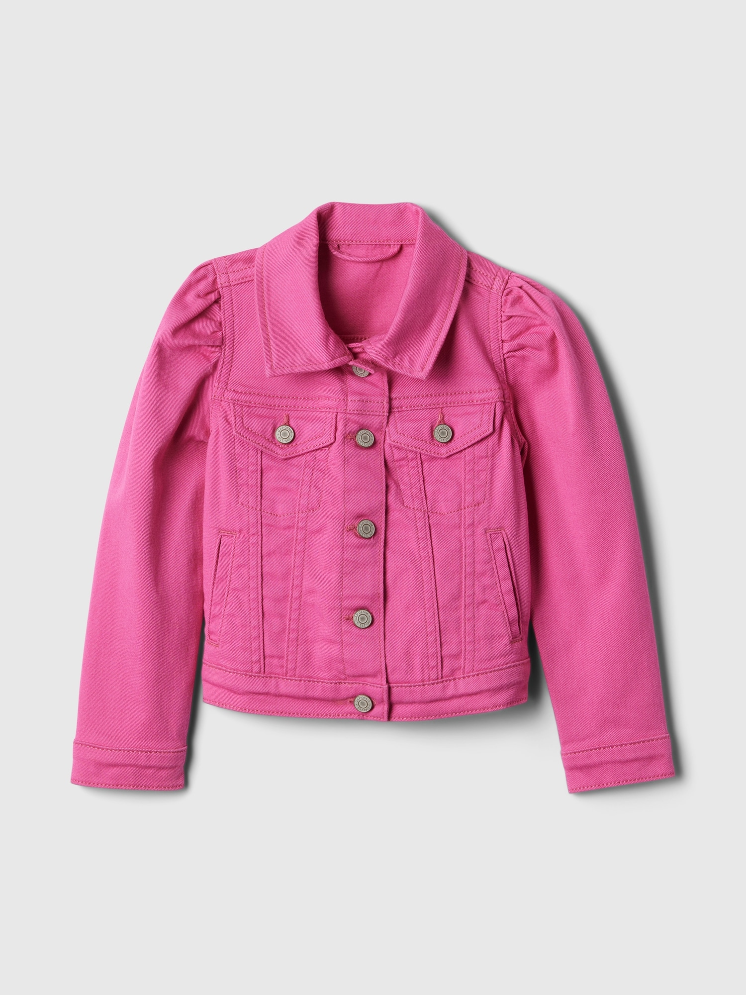 babyGap Puff Sleeve Icon Denim Jacket