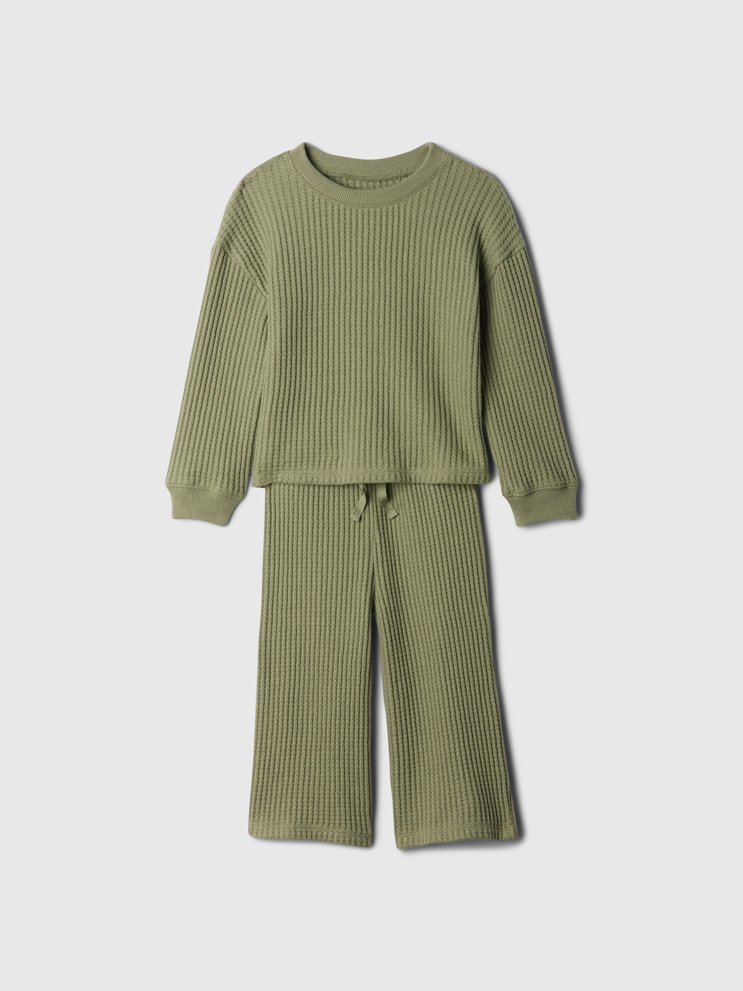 babyGap Waffle-Knit Two-Piece Outfit Set