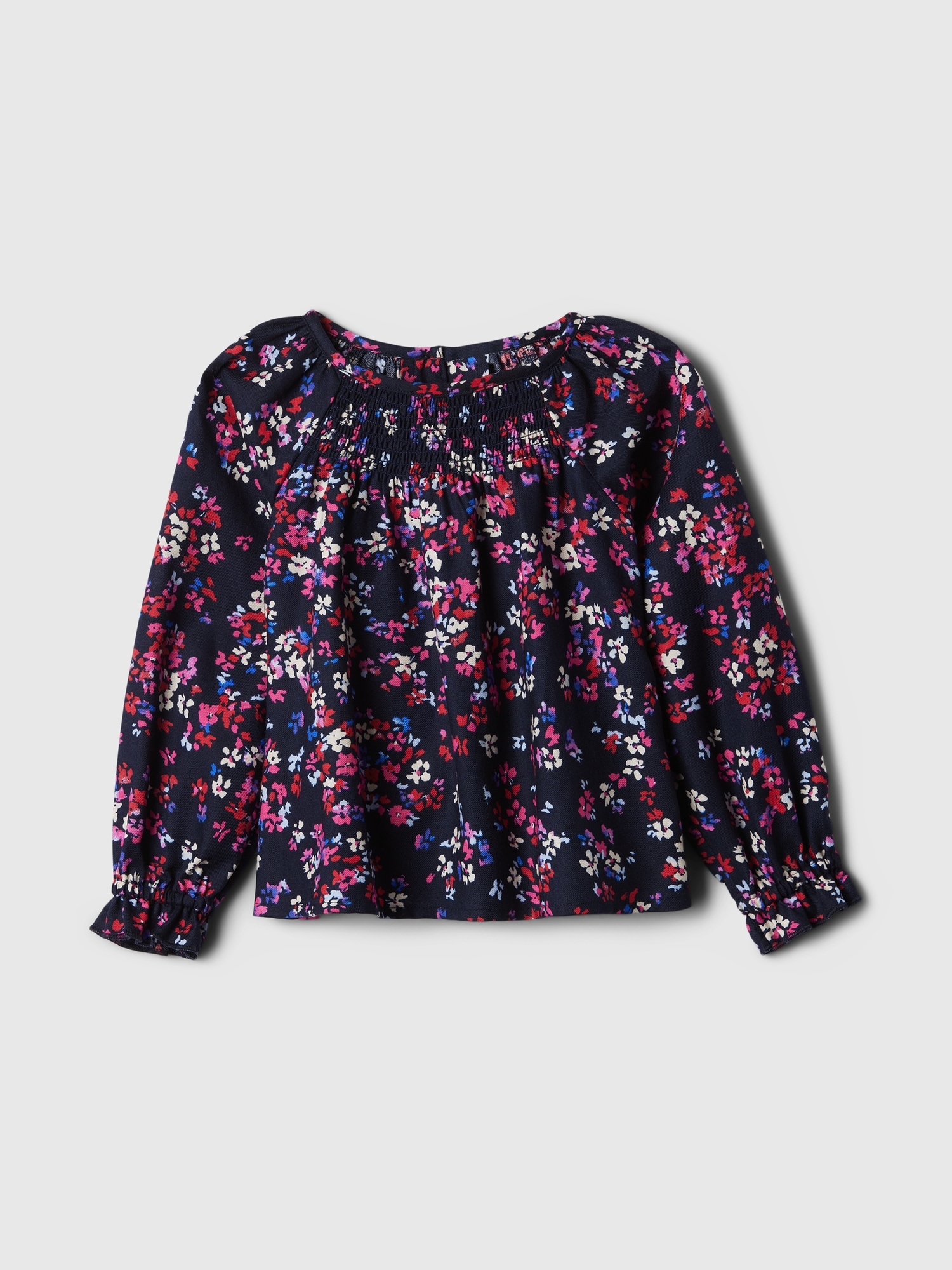 babyGap Print Smocked Top