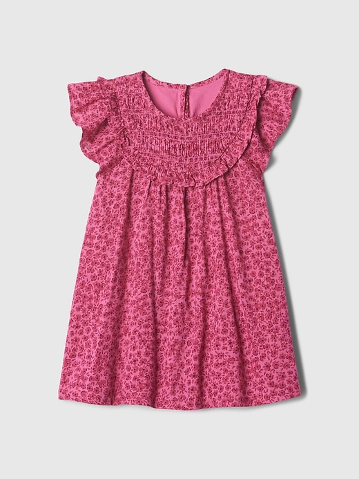 Image number 1 showing, babyGap Smocked Flutter Sleeve Dress