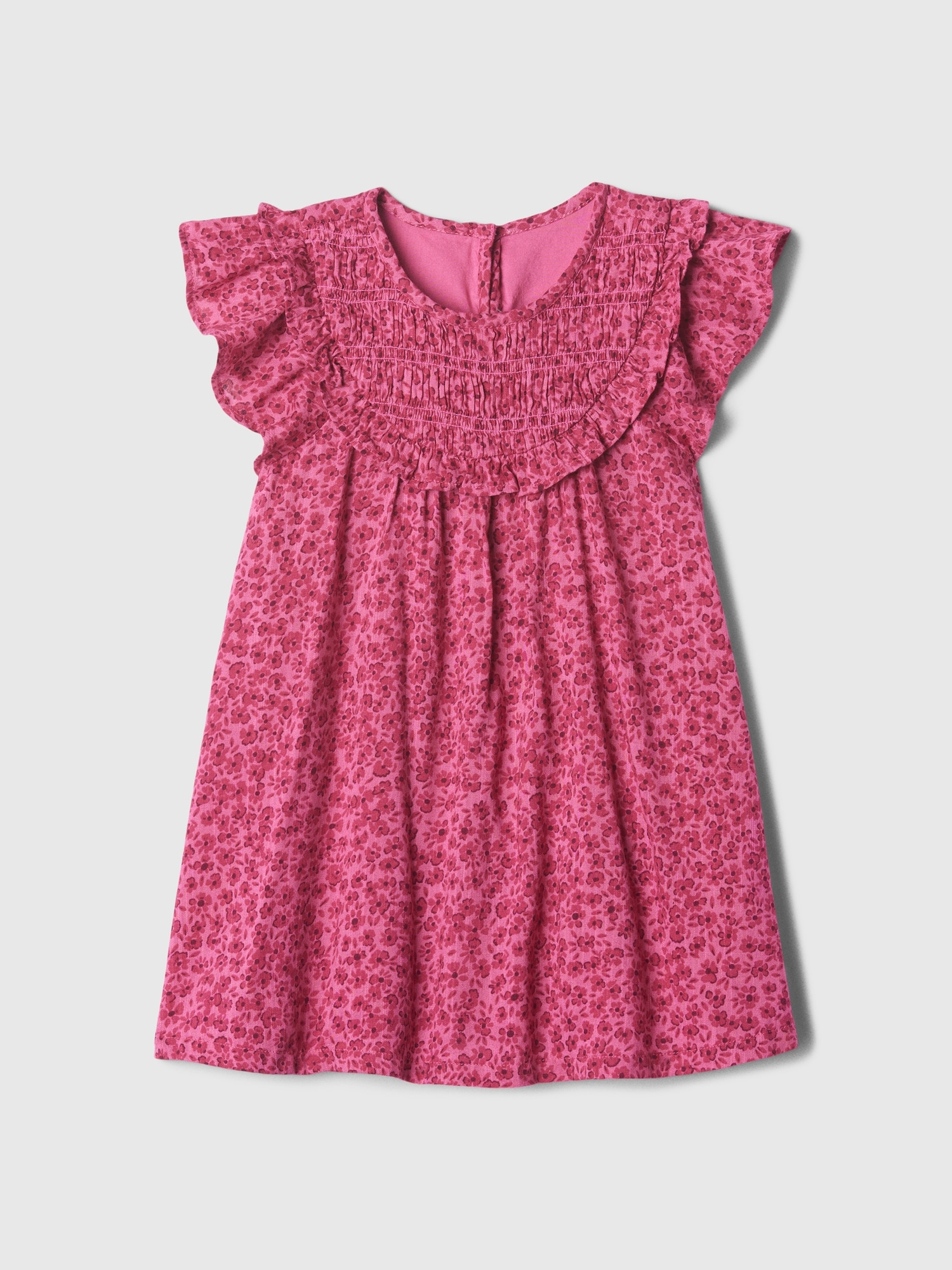 babyGap Smocked Flutter Sleeve Dress