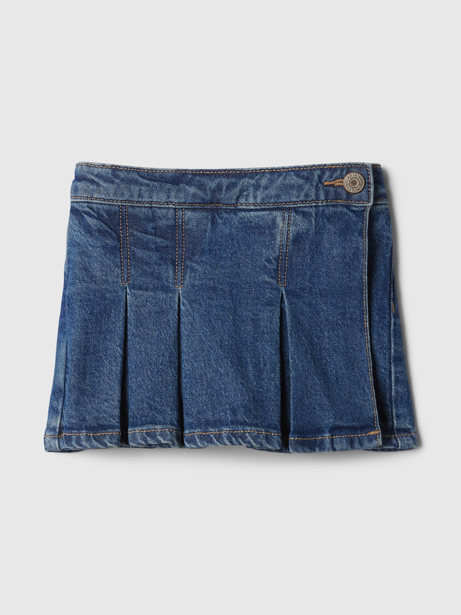 babyGap Pleated Denim Skort