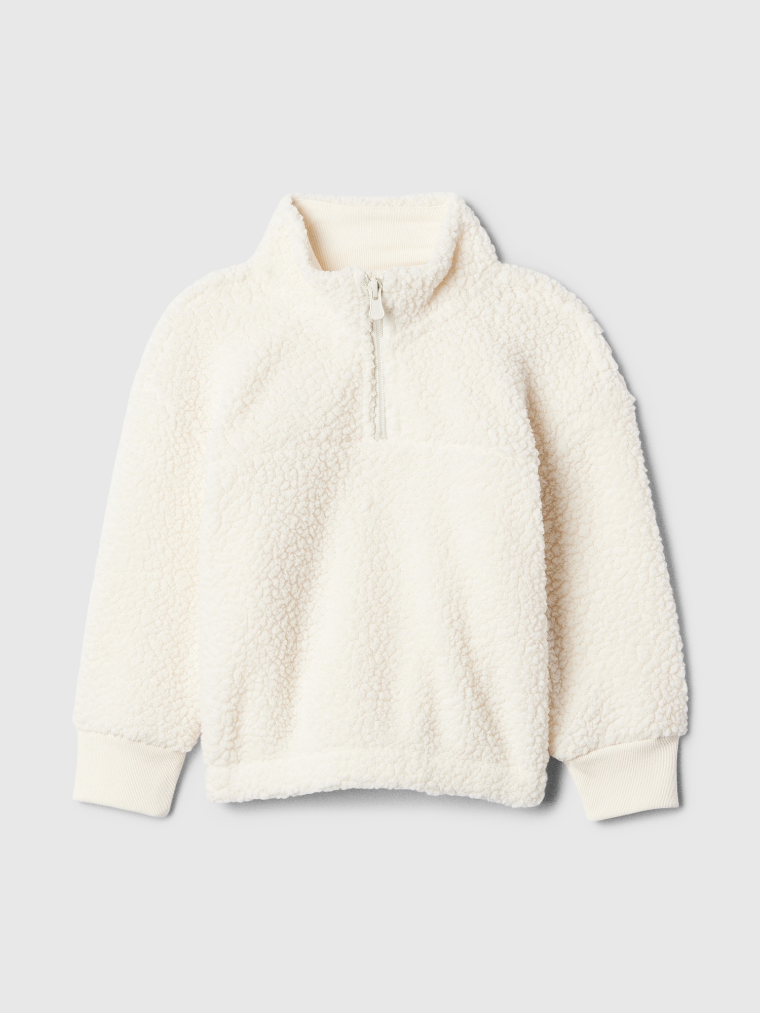 babyGap Sherpa Quarter-Zip Hoodie