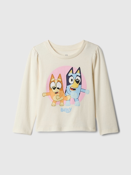 Image number 1 showing, babyGap &#124 Bluey Puff Sleeve Graphic T-Shirt