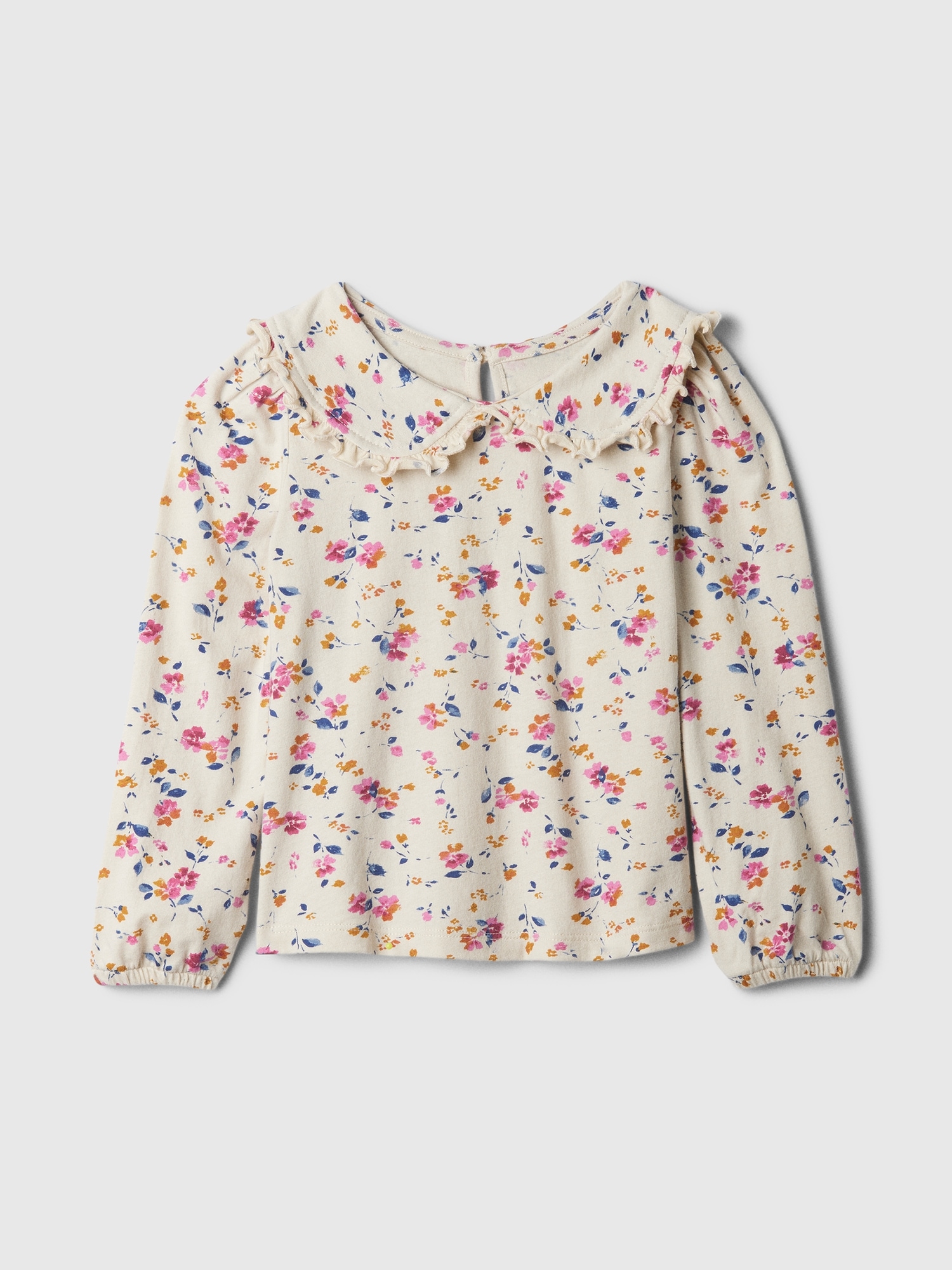 babyGap Puff Sleeve Peter Pan Top