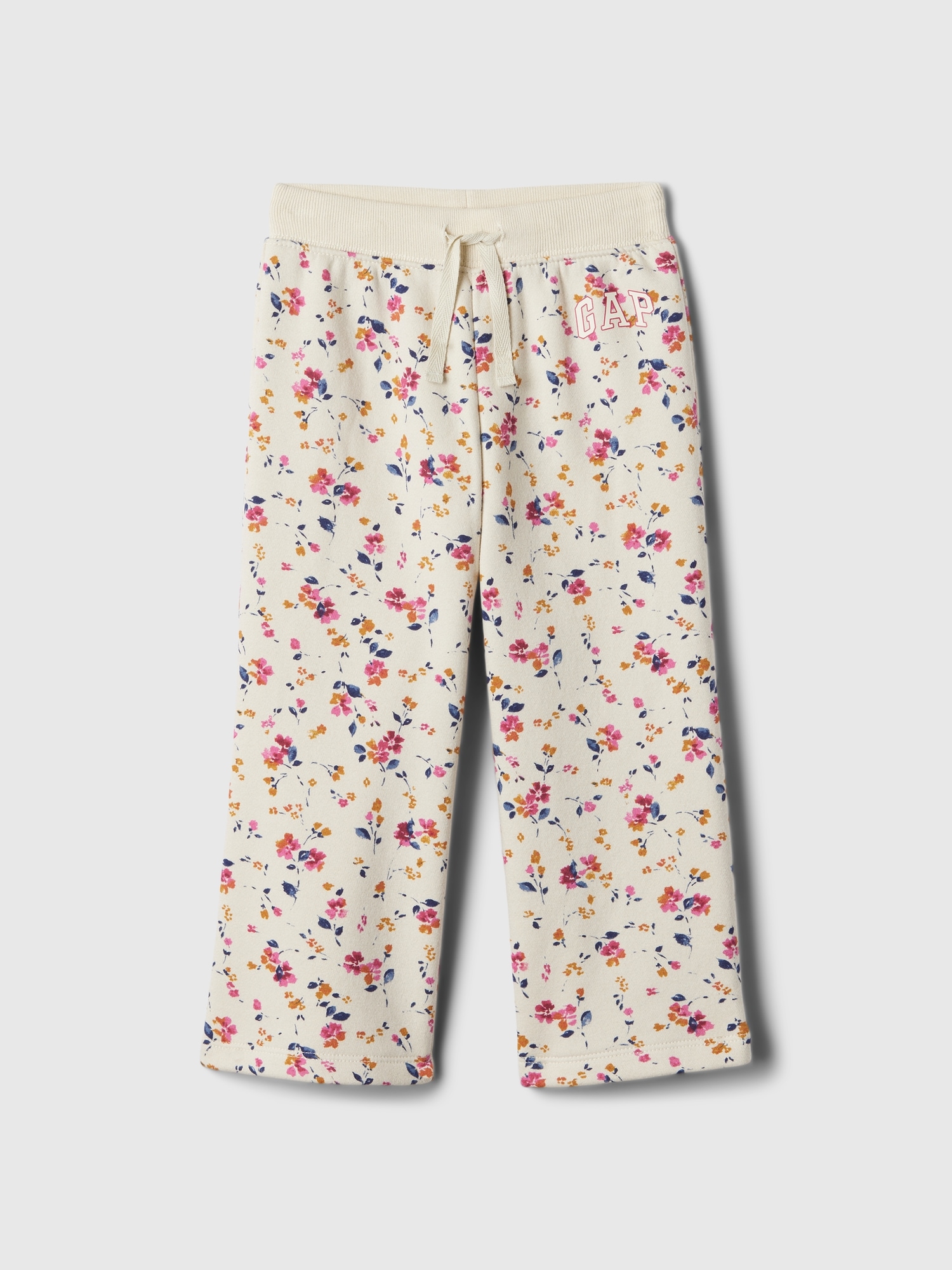 babyGap Logo Wide-Leg Pull-On Pants