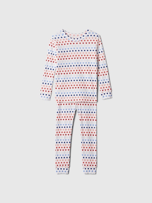 Image number 1 showing, babyGap 100% Organic Cotton Heart PJ Set