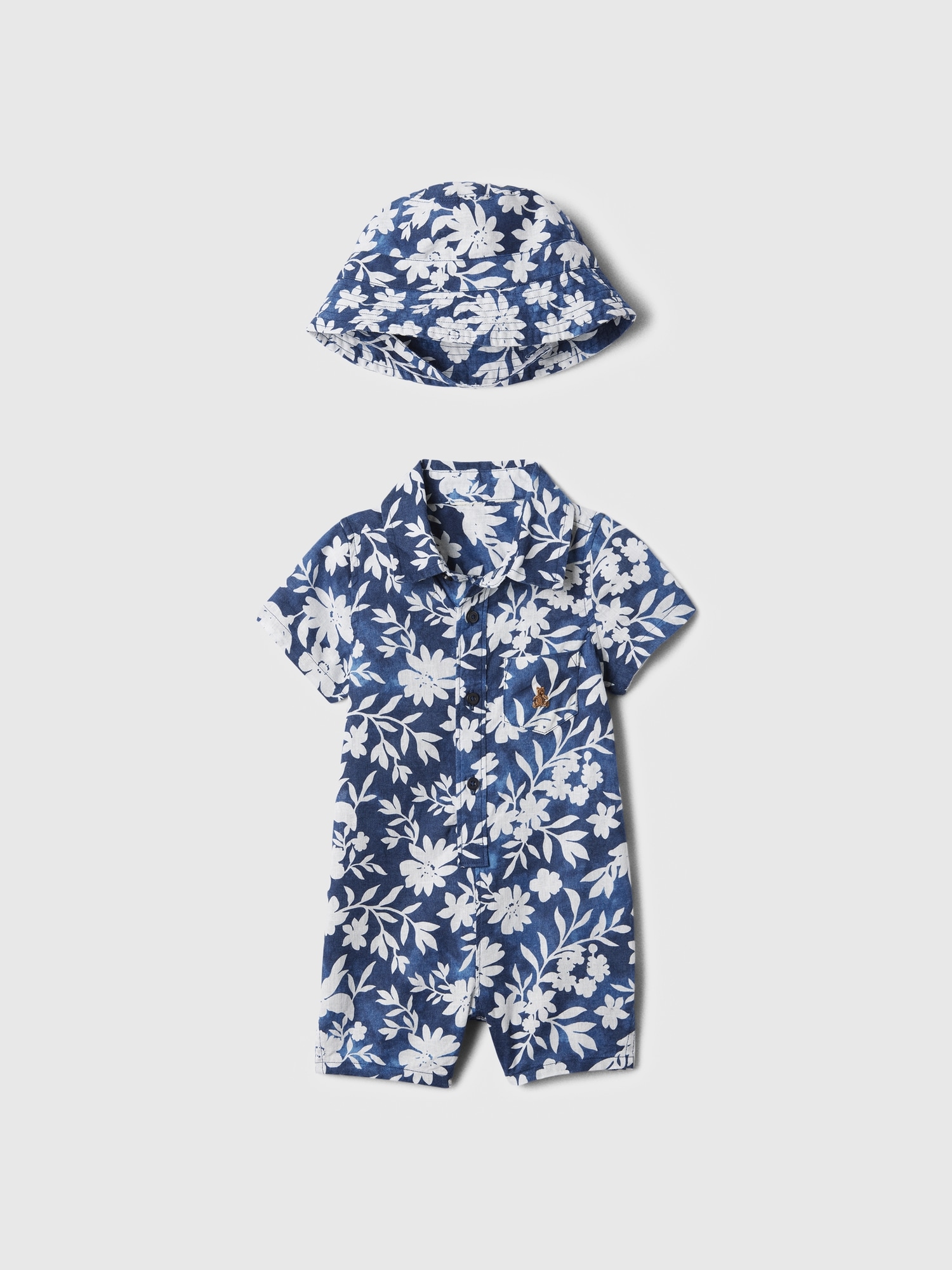 Baby Romper Two-Piece Outfit Set | Gap Factory