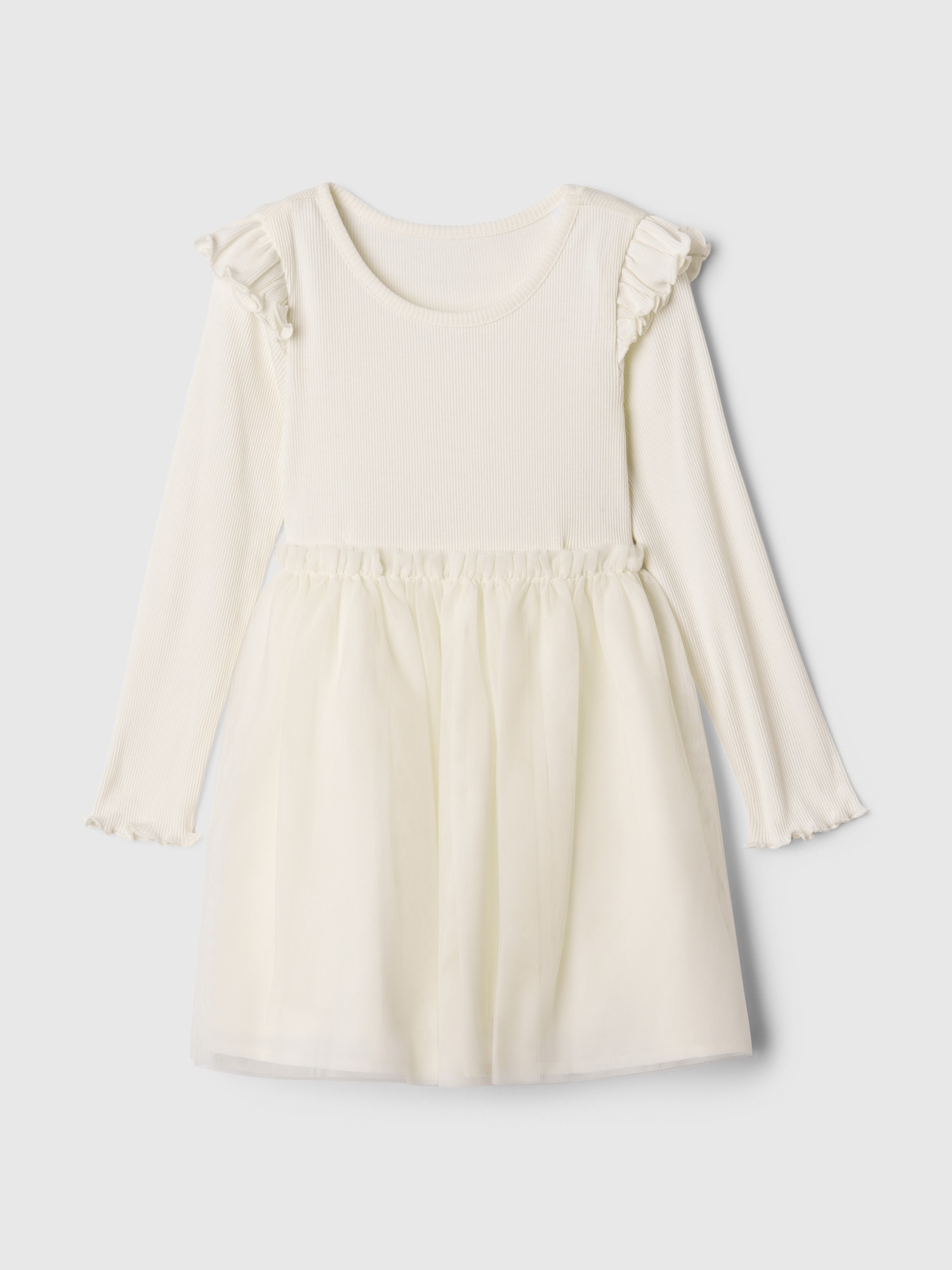 babyGap Ribbed Ruffle Dress