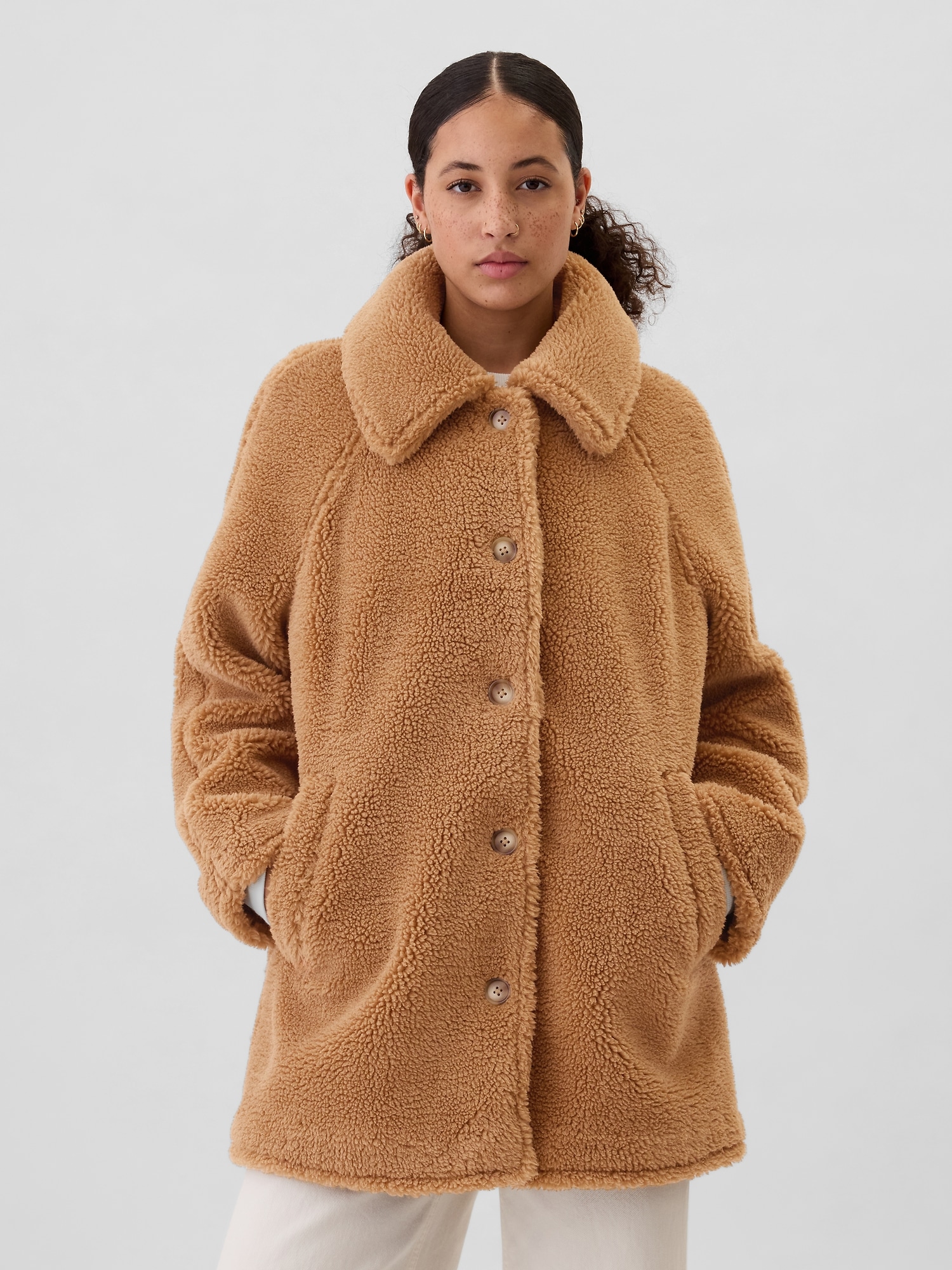 Sherpa coat gap online