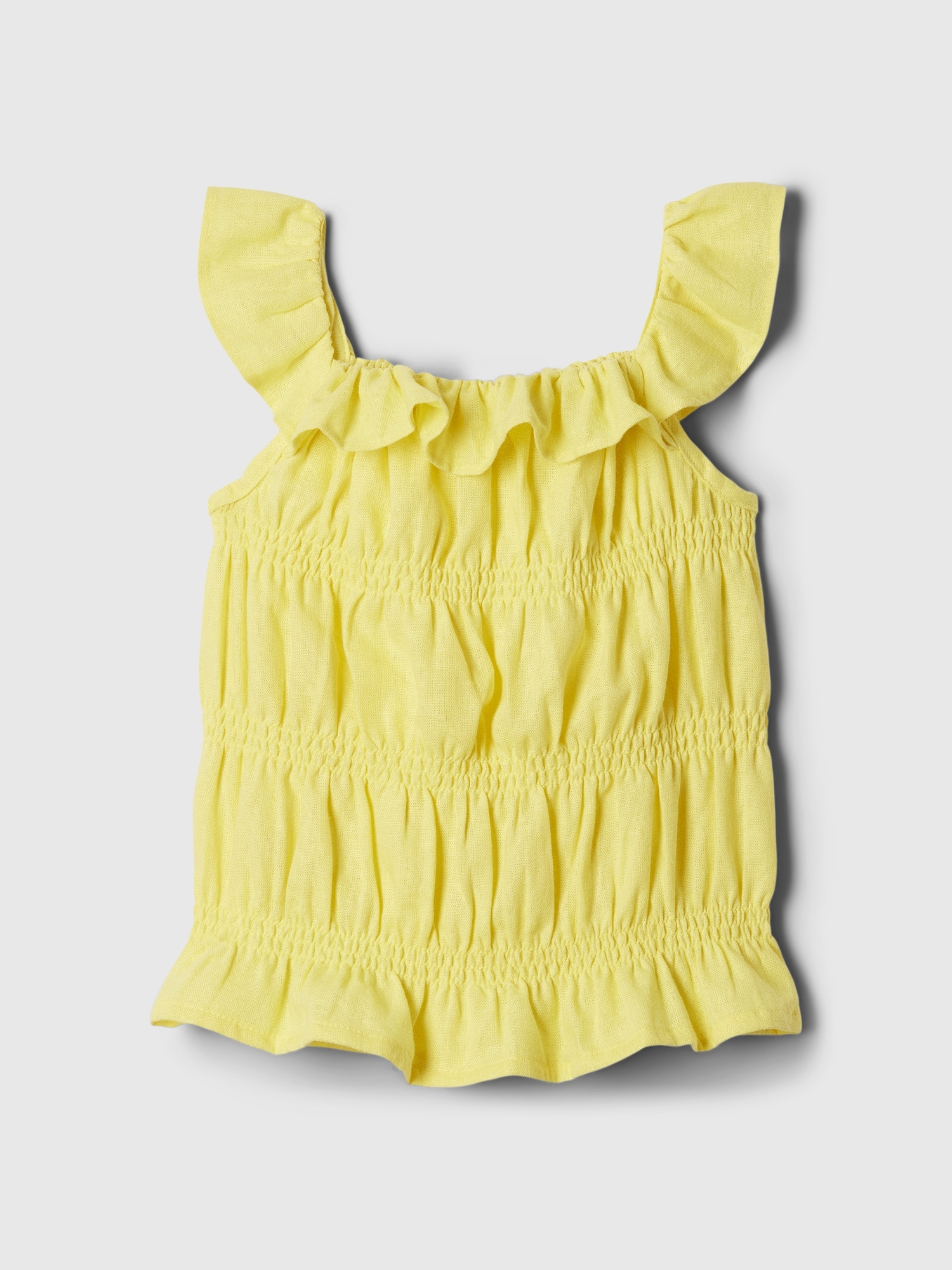 babyGap Smocked Ruffle Top