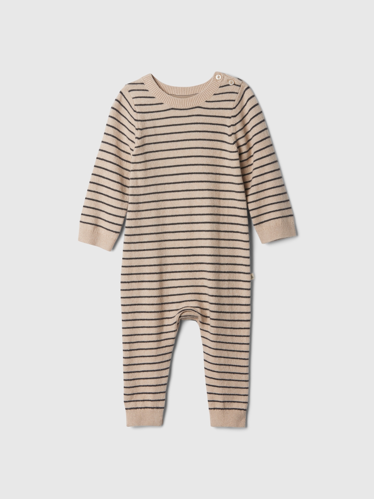 Baby CashSoft Stripe Sweater One-Piece