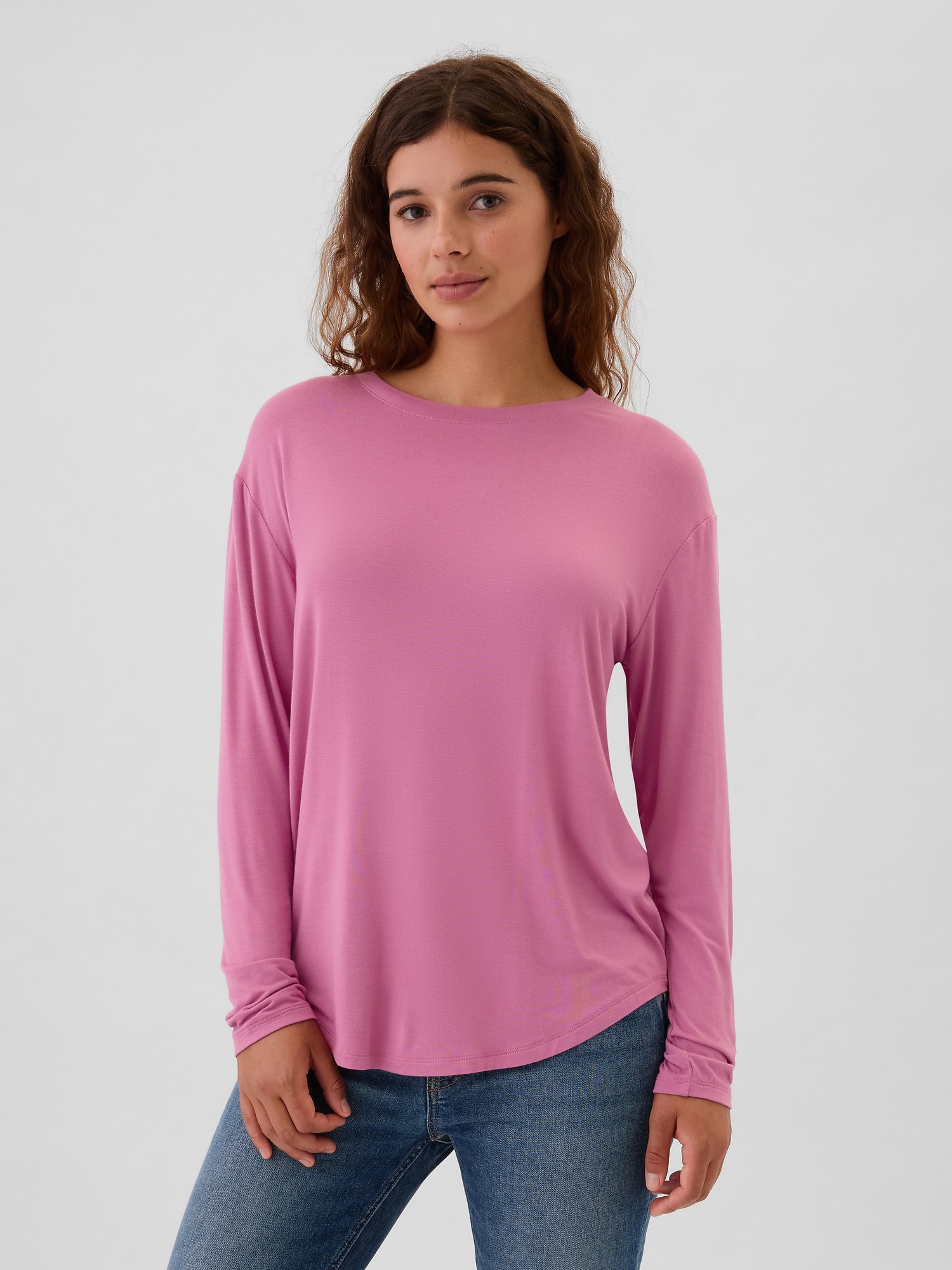 Relaxed Luxe Crewneck T-Shirt