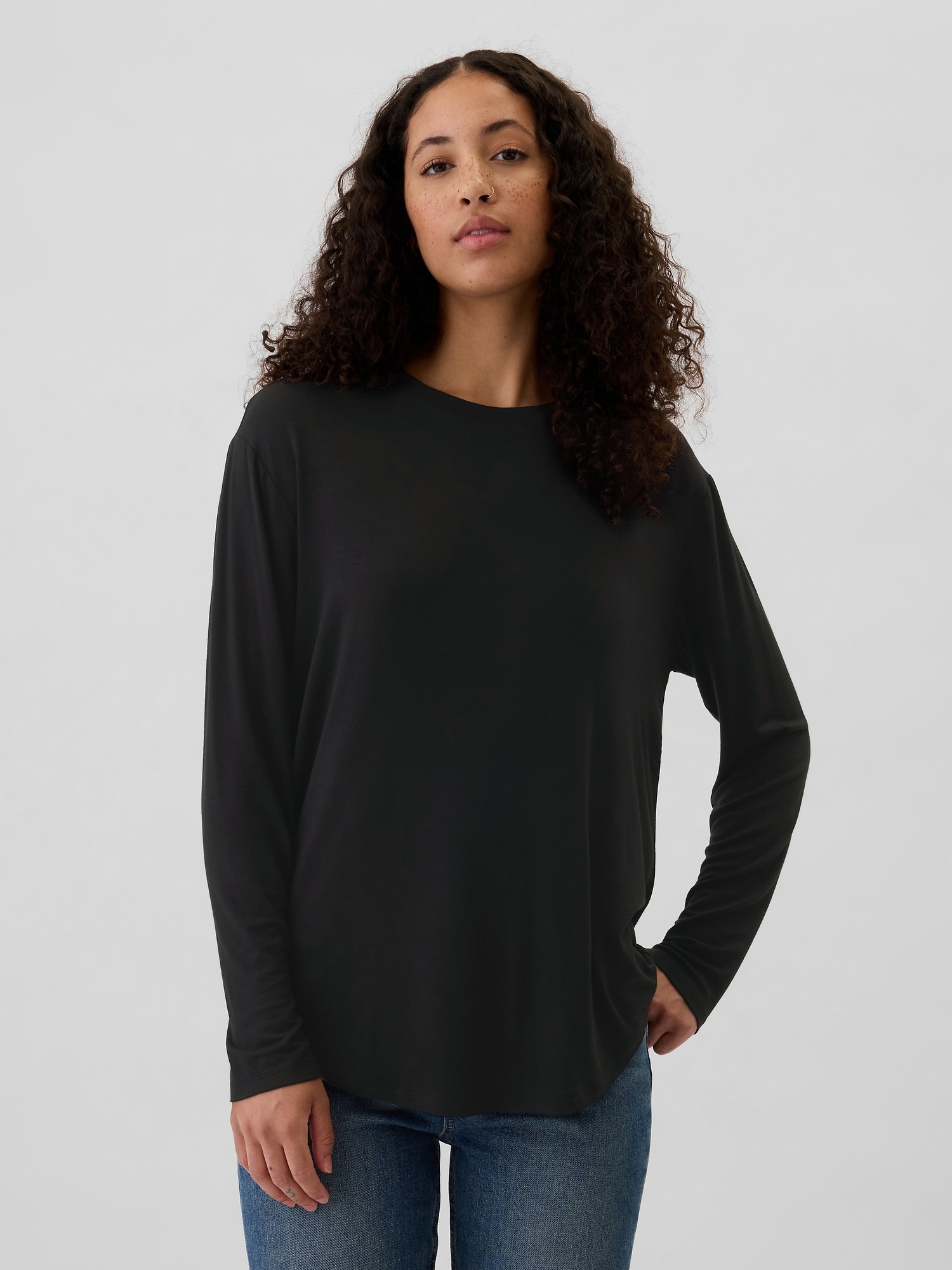 Relaxed Luxe Crewneck T-Shirt