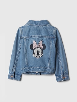 Embroidered Mickey Minnie Mouse XL high quality denim Jacket Gap Brand New