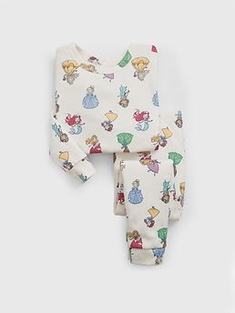 babyGap Disney Princess 100 Organic Cotton PJ Set Gap Factory