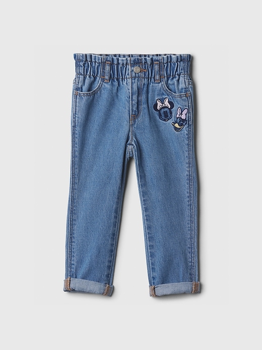 Image number 1 showing, babyGap &#124 Disney Paperbag Mom Jeans