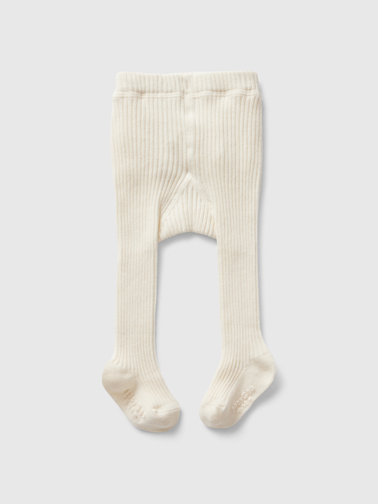 Baby Ribbed Ruffle Tights