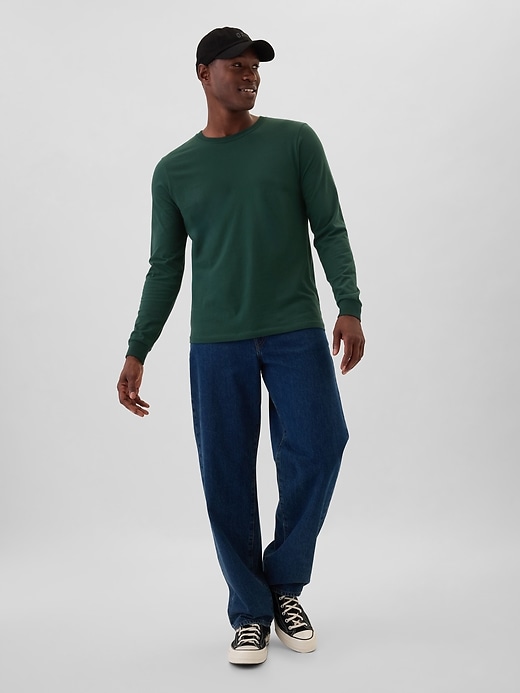 Image number 10 showing, Everyday Soft Stripe Crewneck T-Shirt