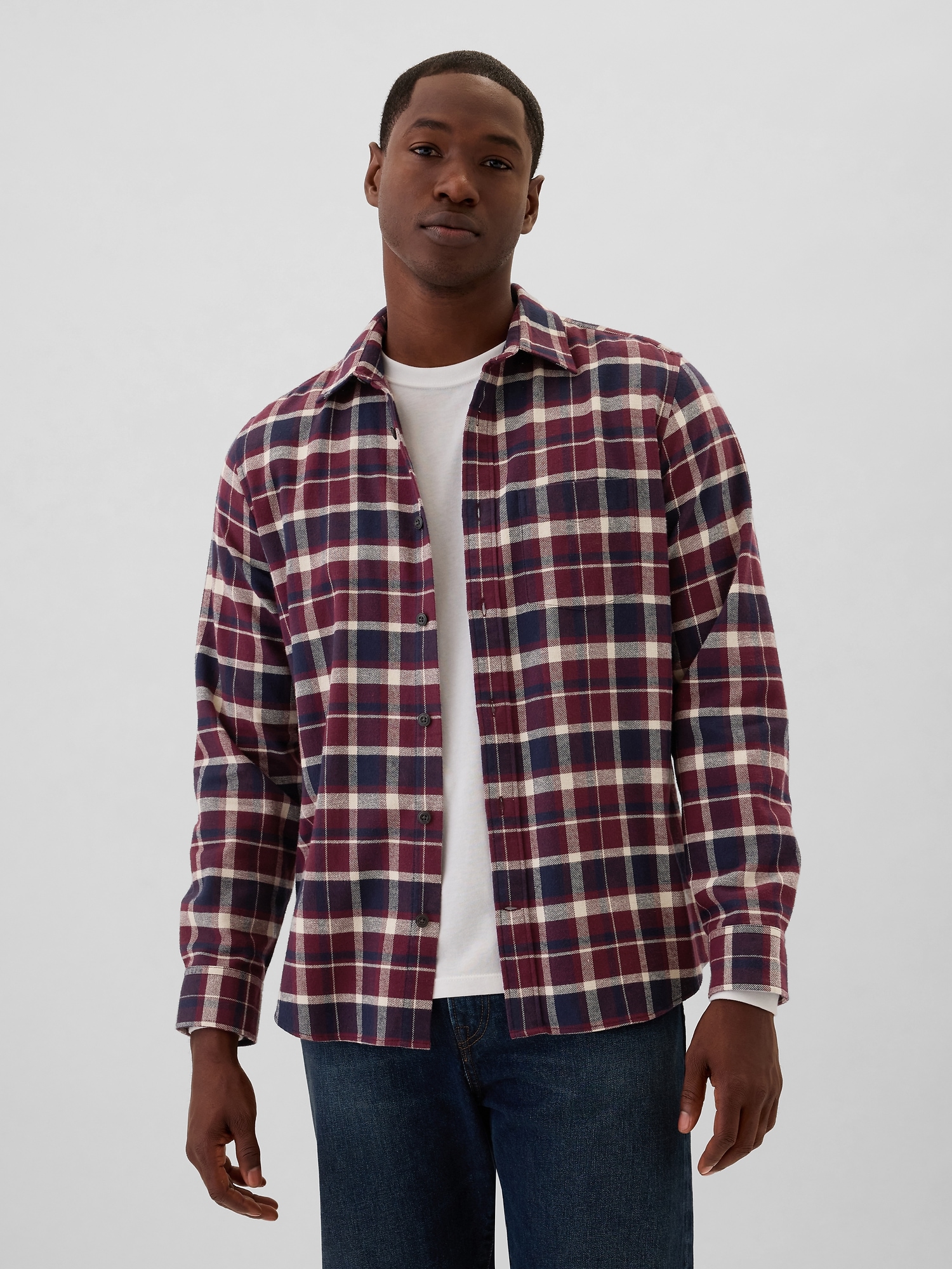 Flannel Shirt in Standard Fit