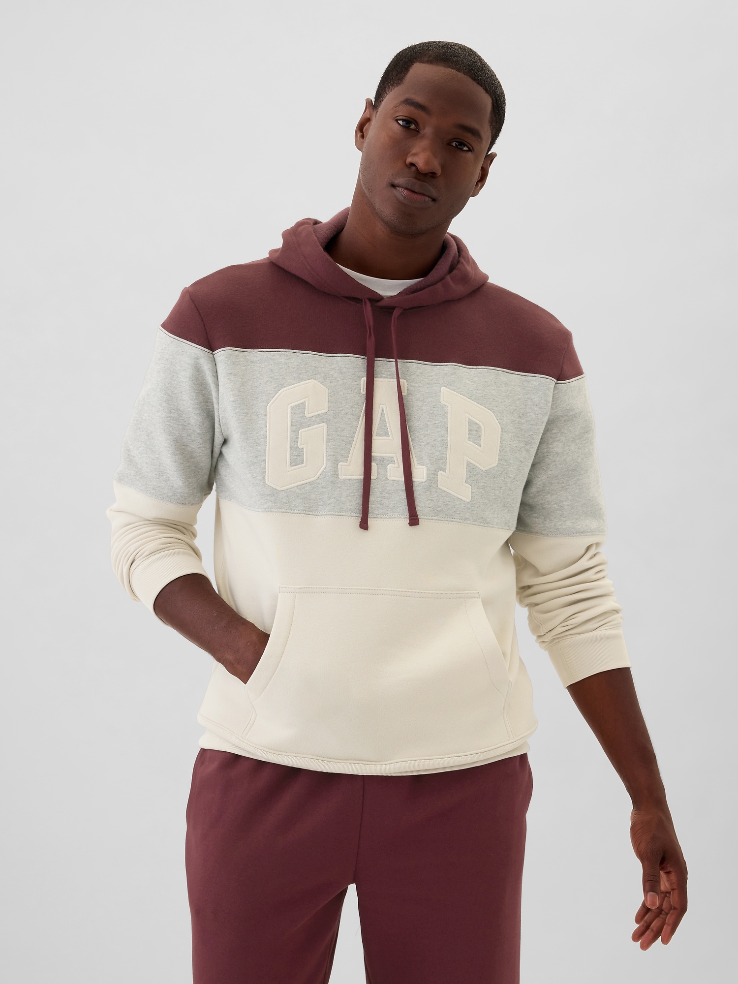 Gap Logo Colorblock Hoodie