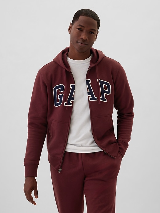 Image number 1 showing, Gap Logo Zip Hoodie