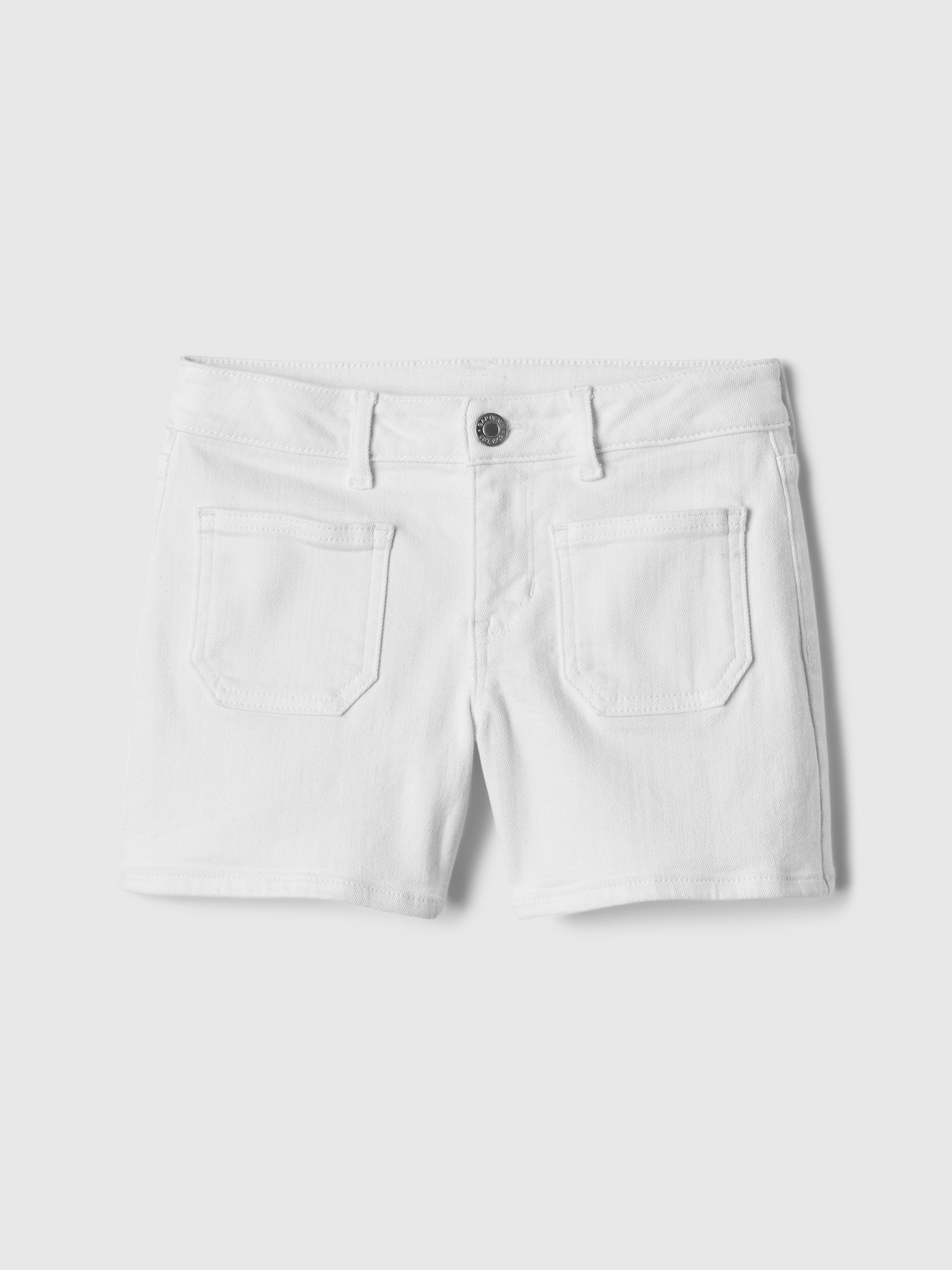 Kids High Waisted Jean Shorts Gap Factory