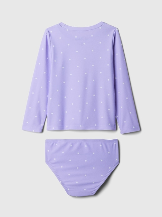 Image number 3 showing, babyGap &#124 Disney Minnie Mouse Two-Piece Rash Guard