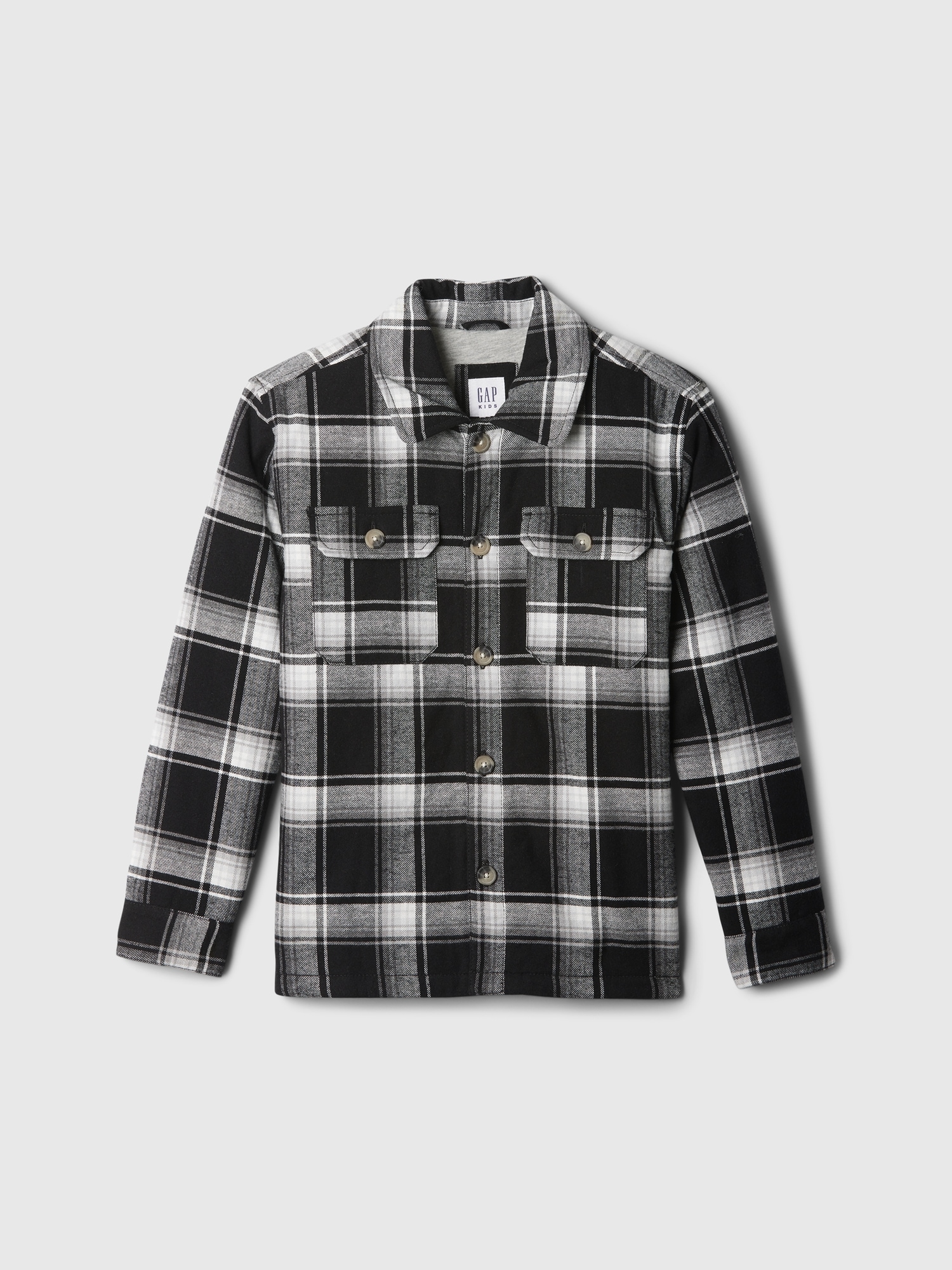 Flannel jacket kids hotsell