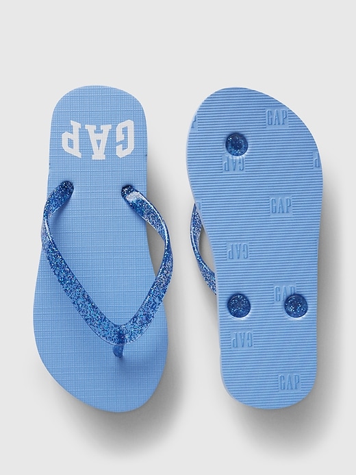 Image number 3 showing, Kids Gap Logo Flip Flops