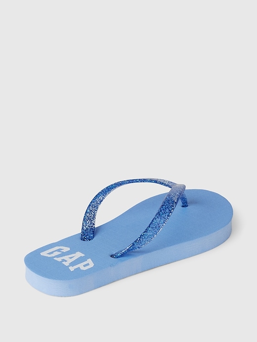 Image number 4 showing, Kids Gap Logo Flip Flops