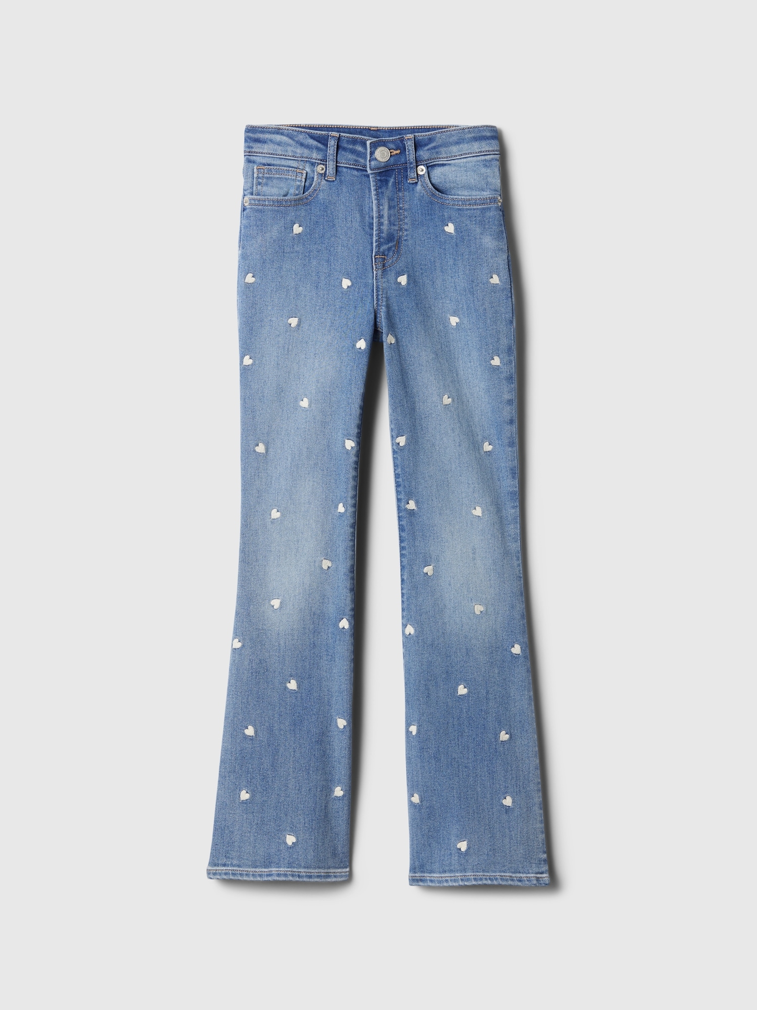 Kids High Rise '70s Flare Jeans