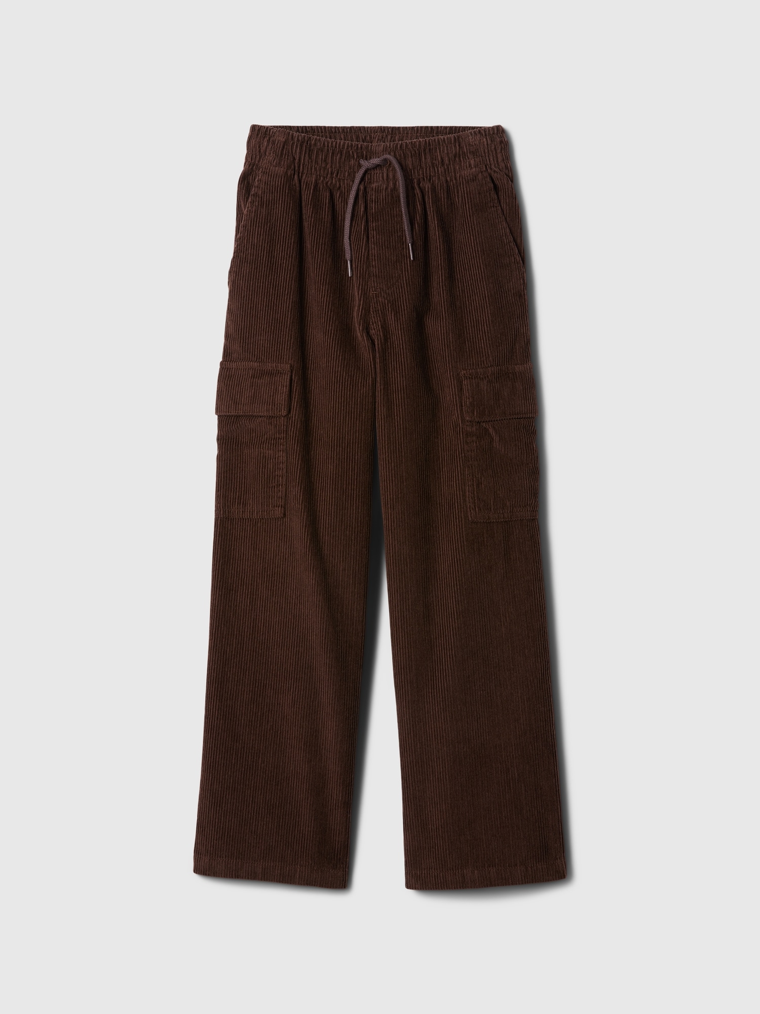 Kids Corduroy Cargo Pull-On Pants